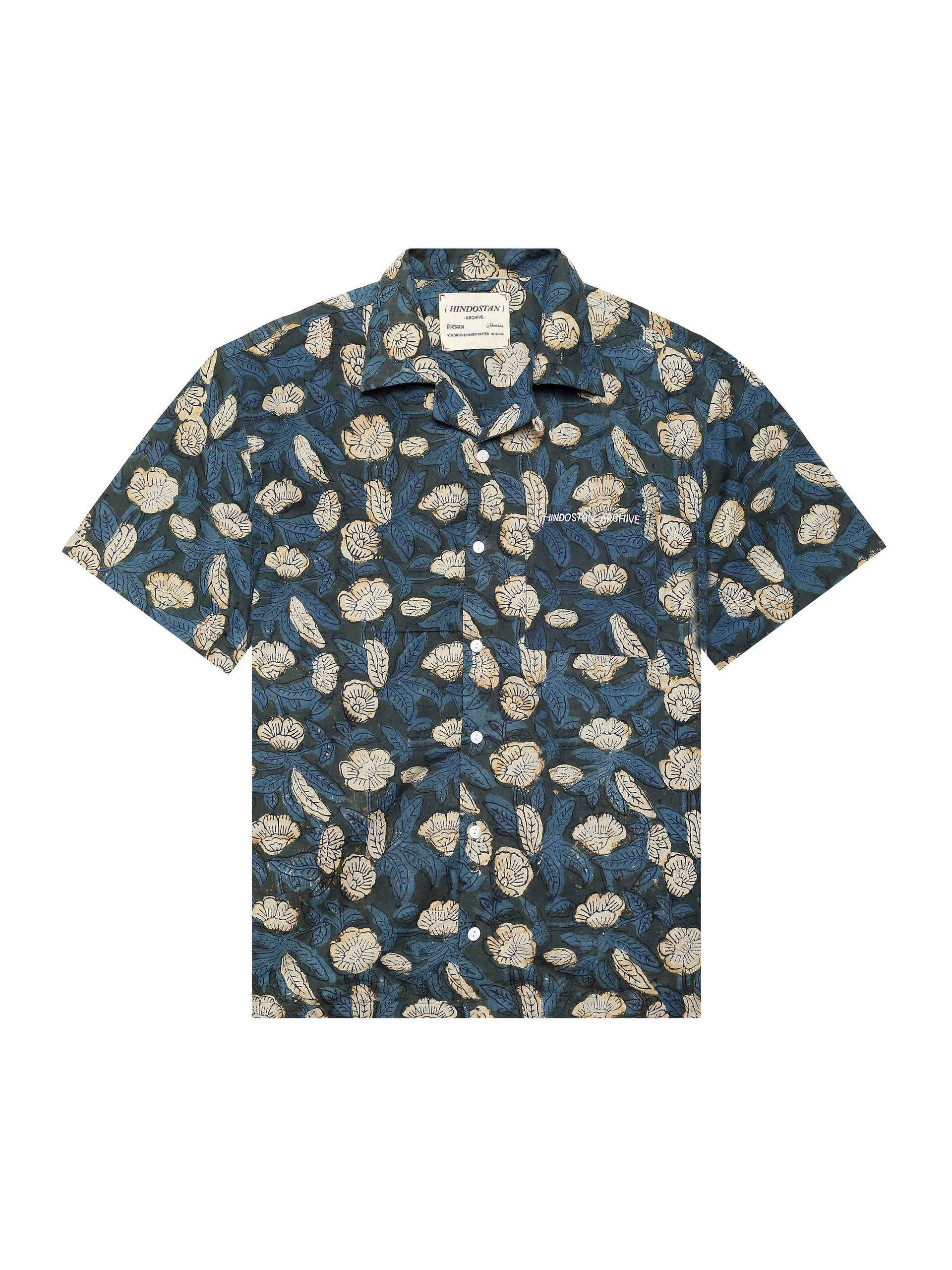 'BUTI' HANDBLOCKED SHIRT