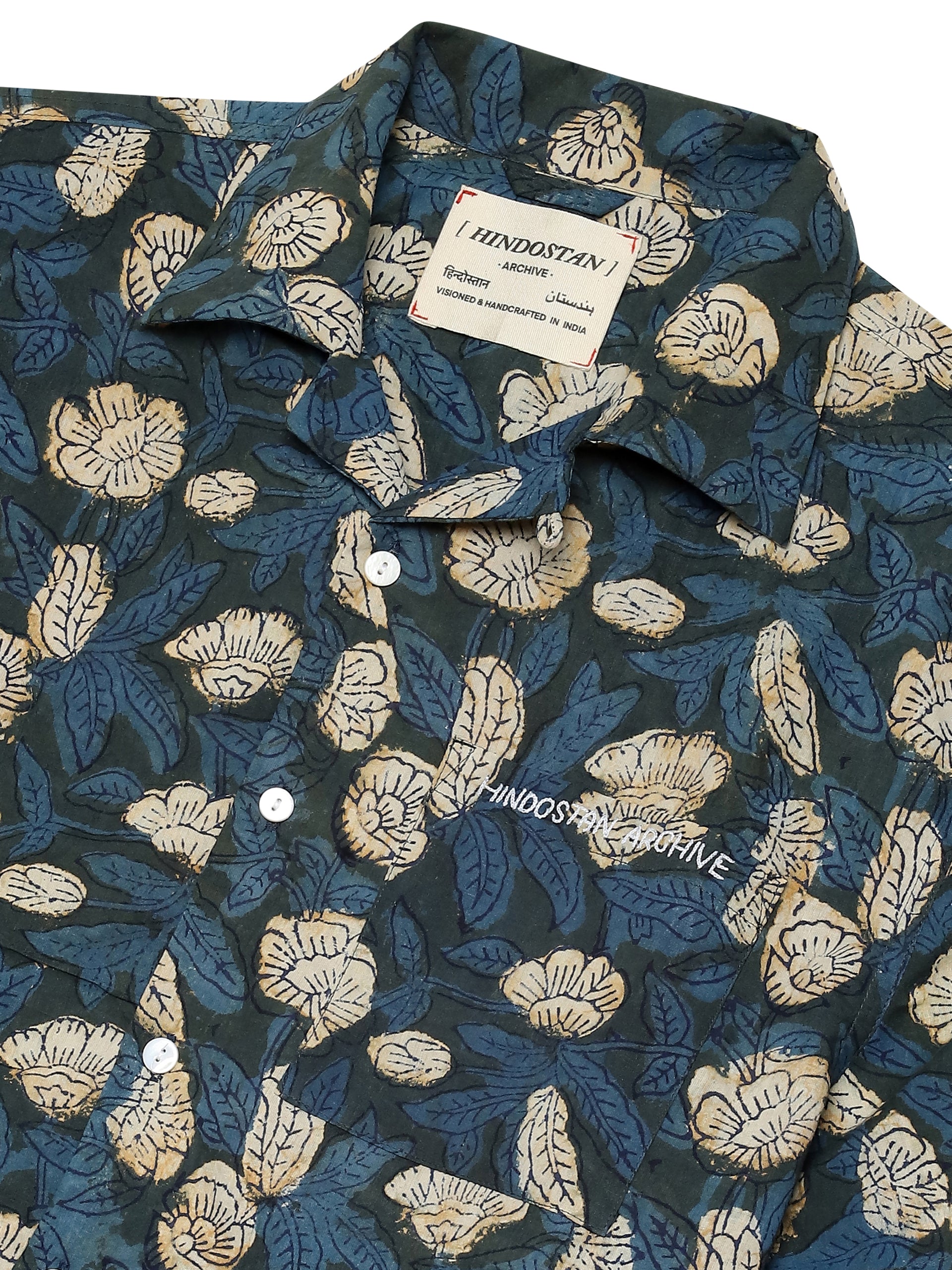 'BUTI' HANDBLOCKED SHIRT