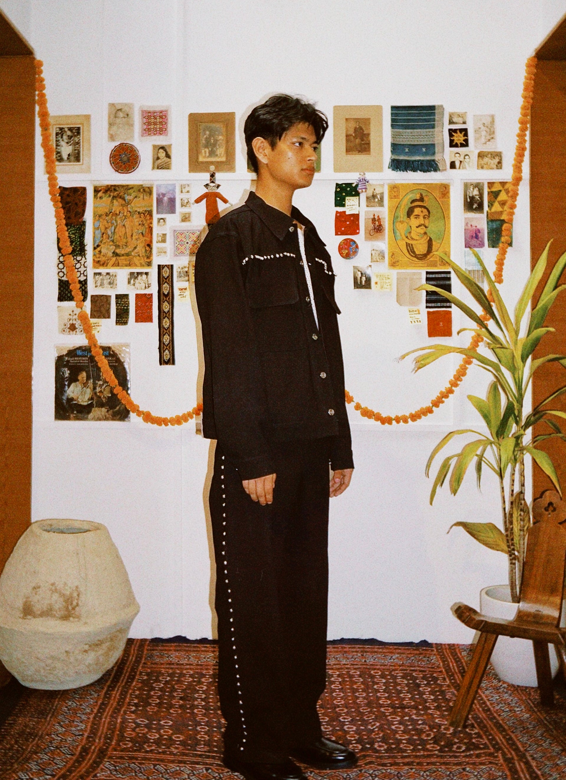 'GHUNGROO' DENIM TROUSERS