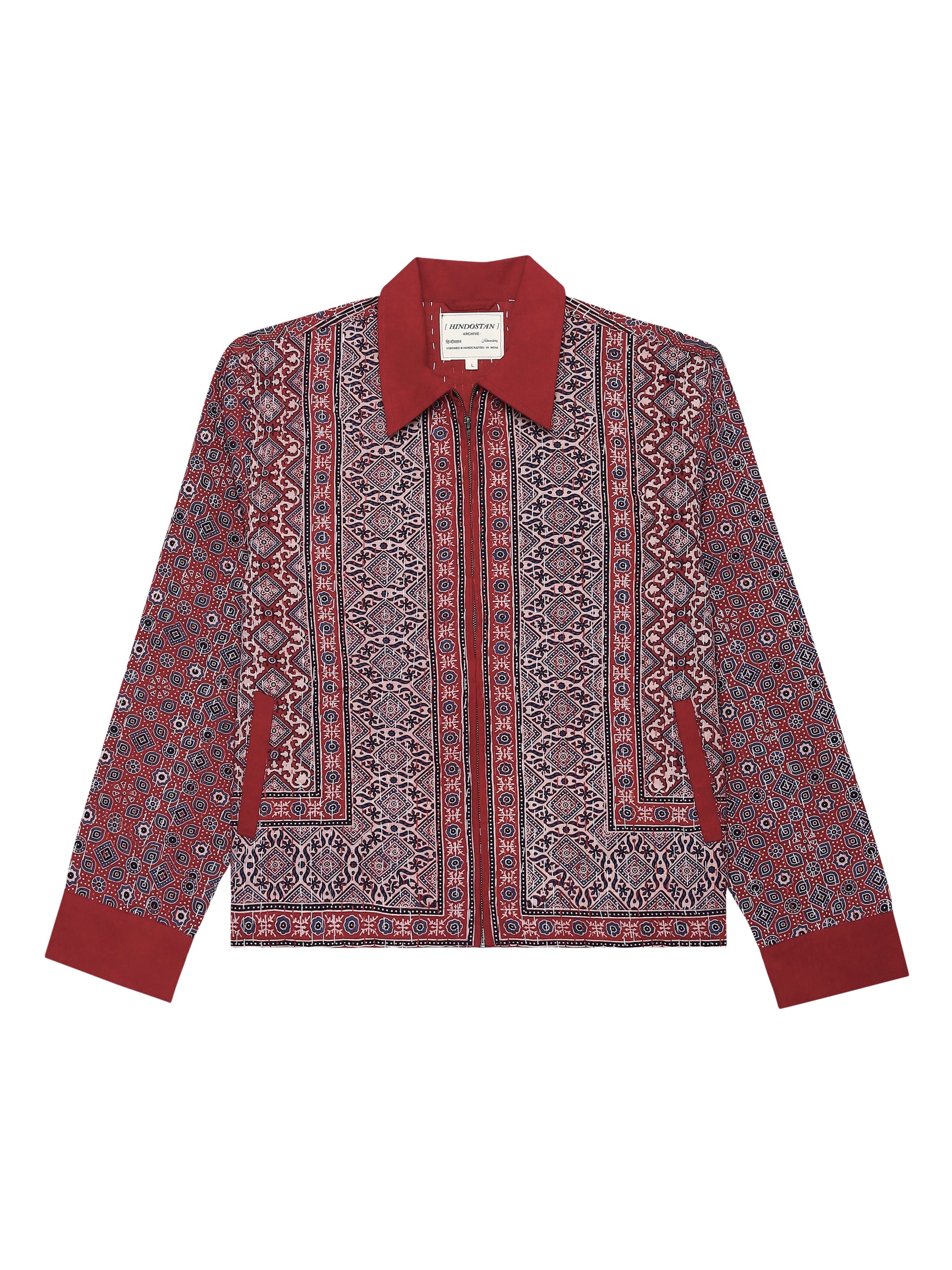'ANAAR’ AJRAKH KANTHA JACKET