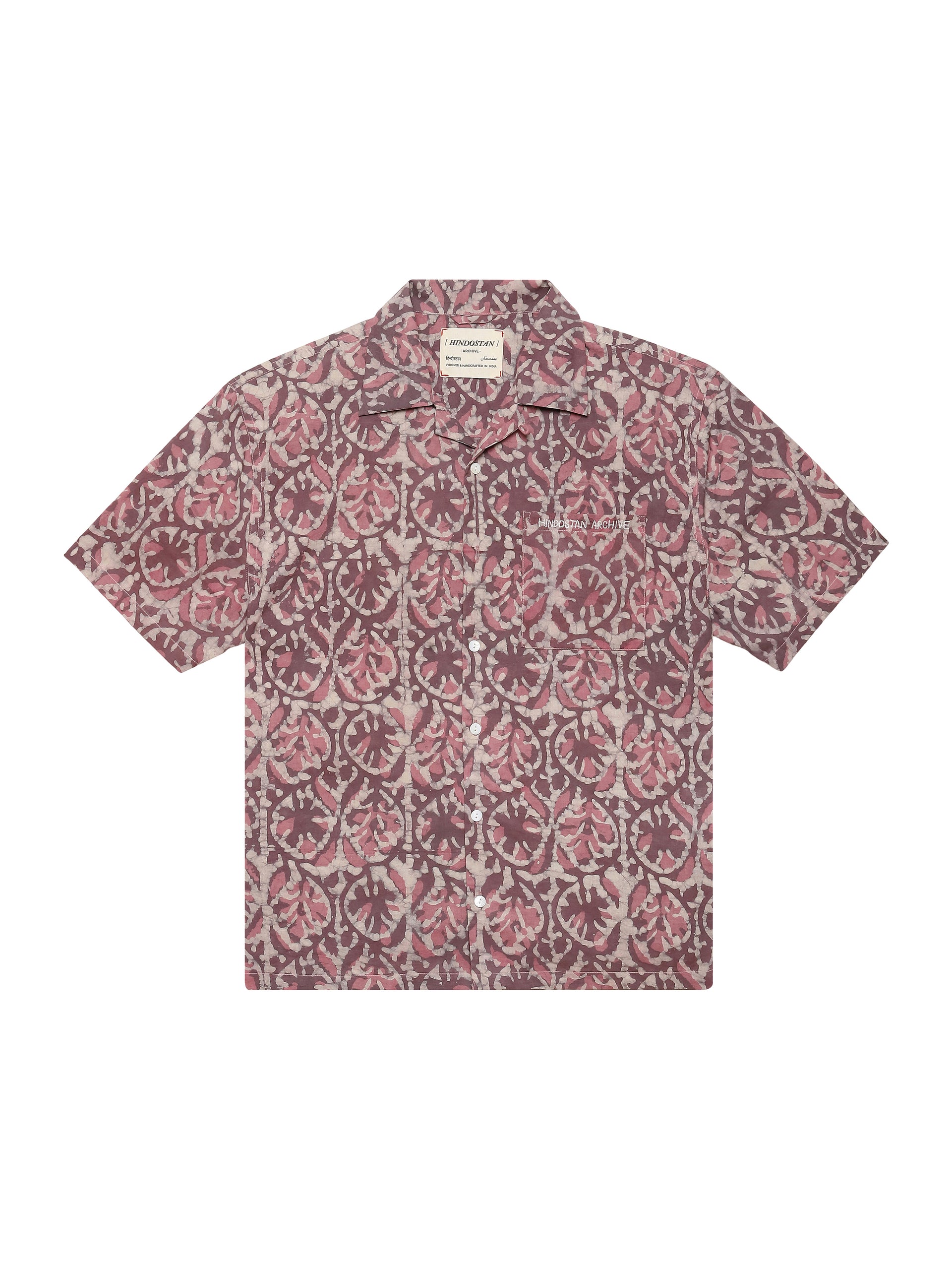 'LATA' HANDBLOCKED SHIRT
