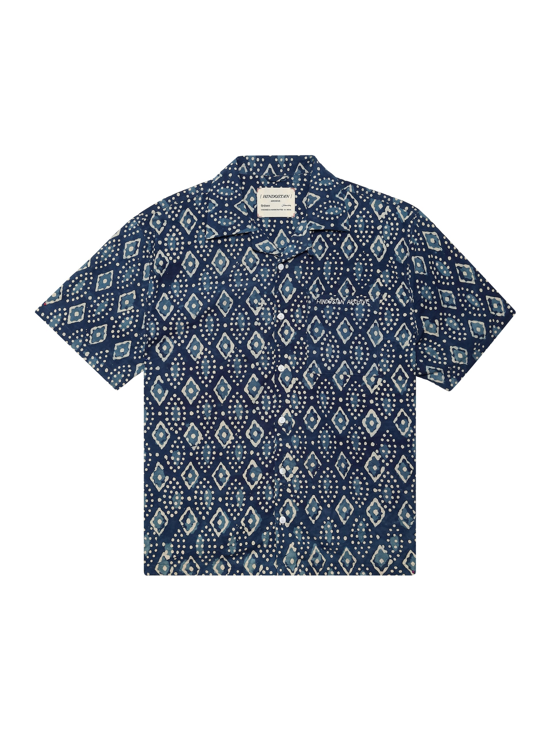 'MOTI' HANDBLOCKED SHIRT
