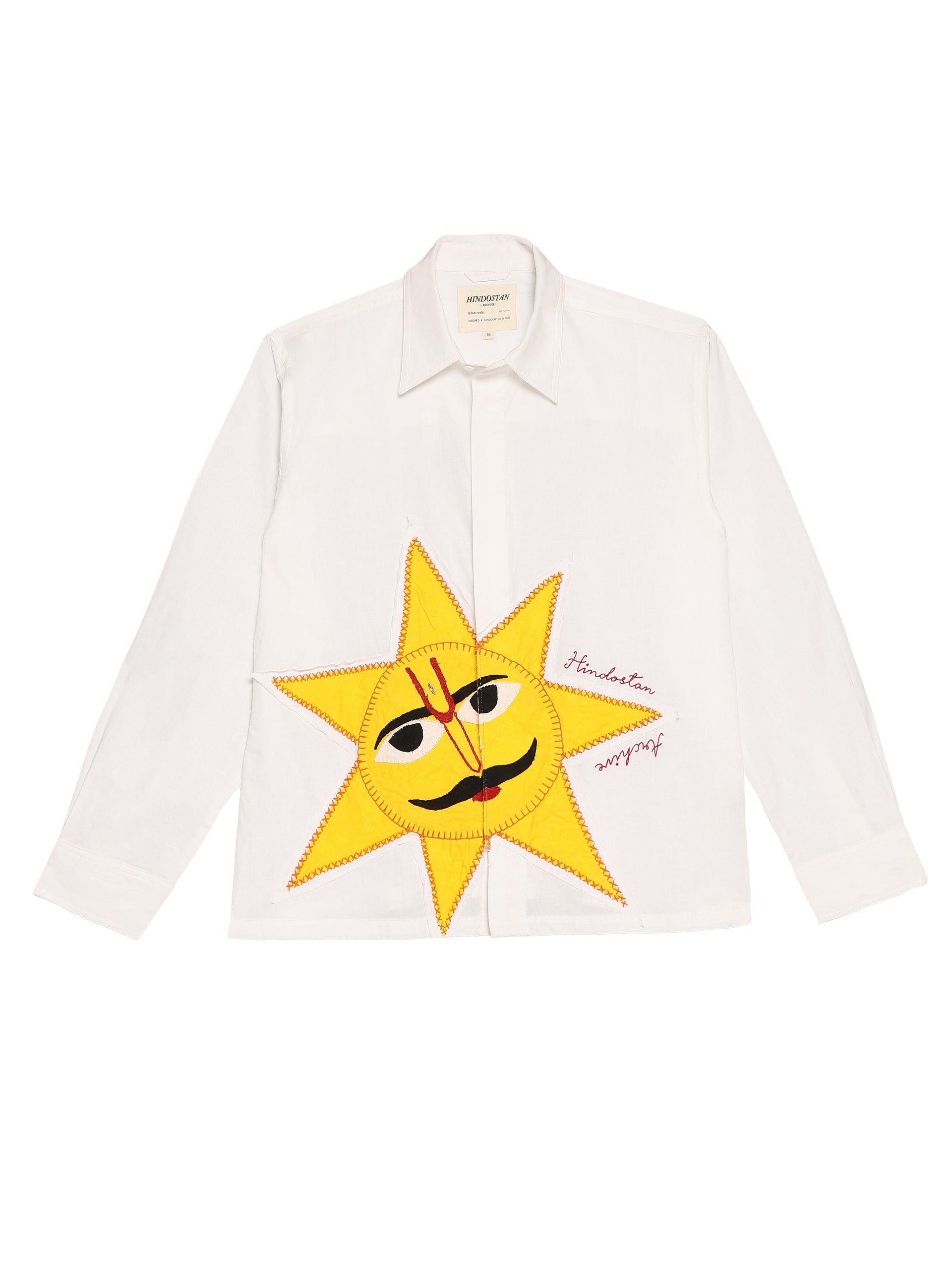SURYA APPLIQÚE POPLIN SHIRT