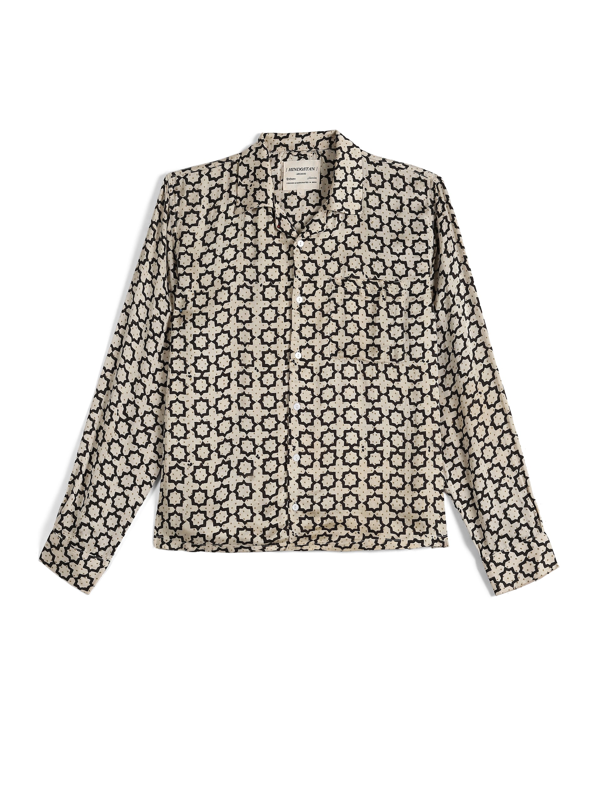 ‘JAALI’ SILK SHIRT