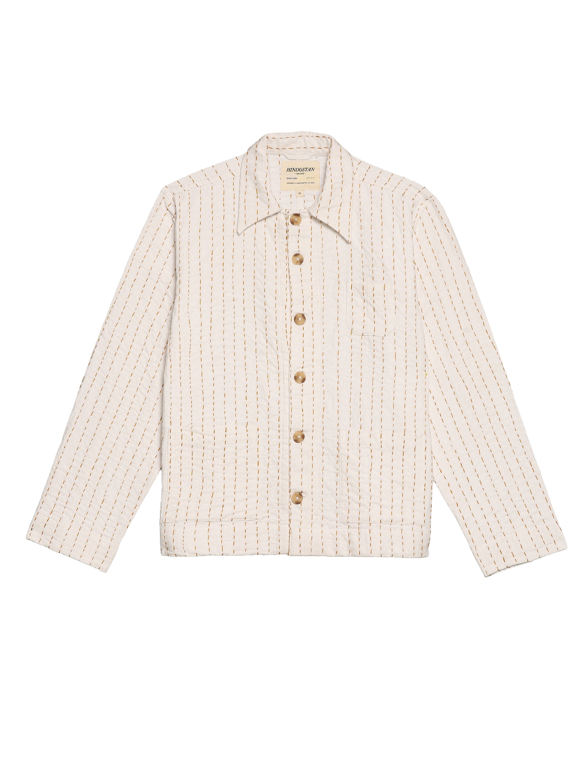 OFF-WHITE CHORE KANTHA JACKET