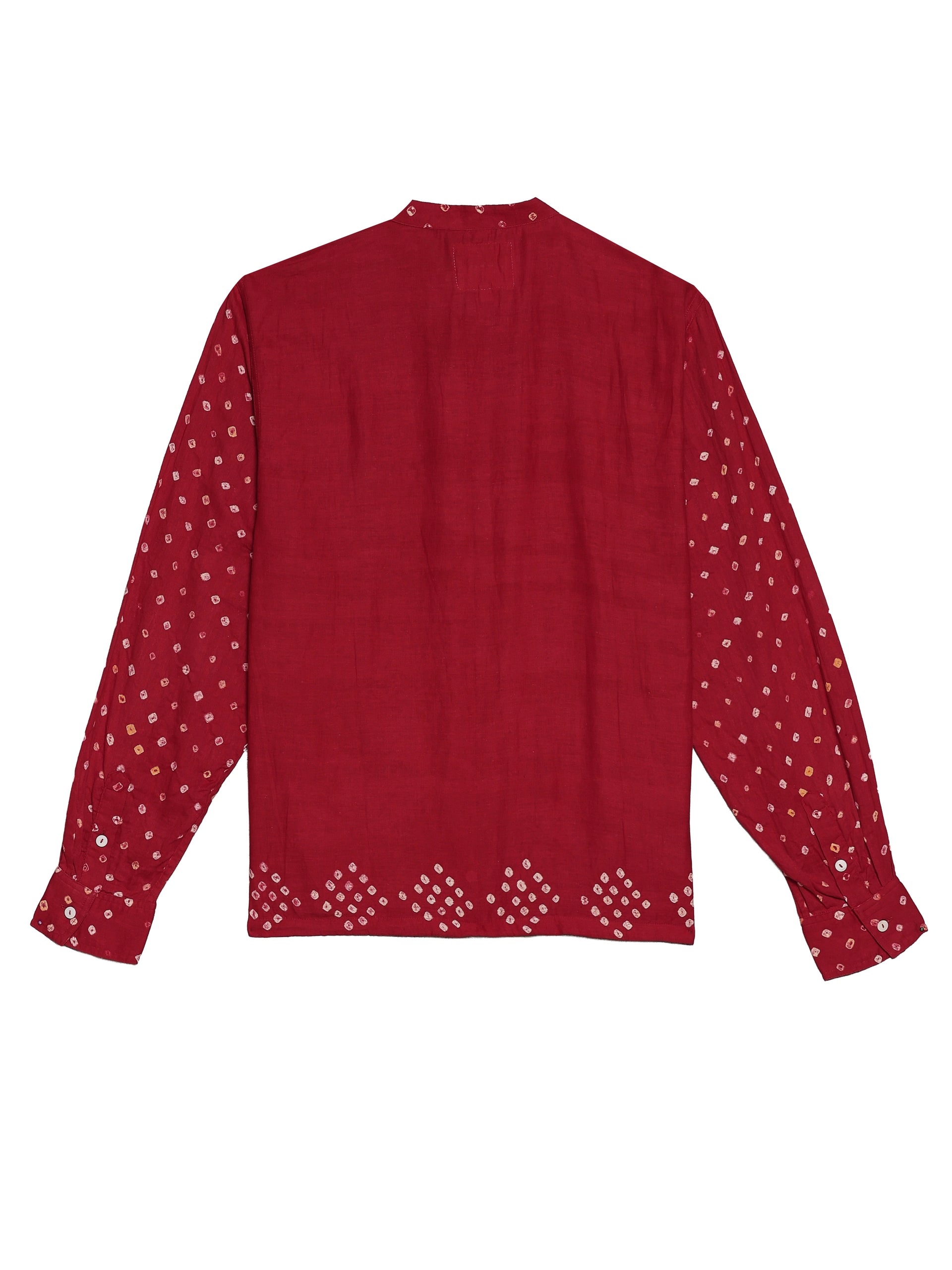 RED BANDHANI SHIRT