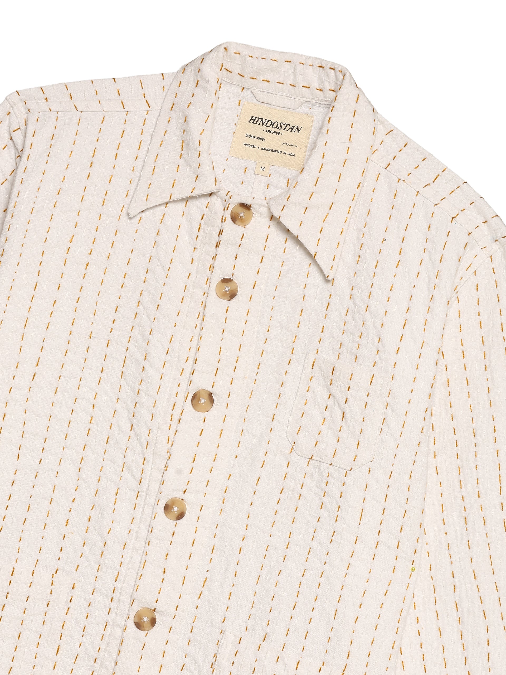 OFF-WHITE CHORE KANTHA JACKET