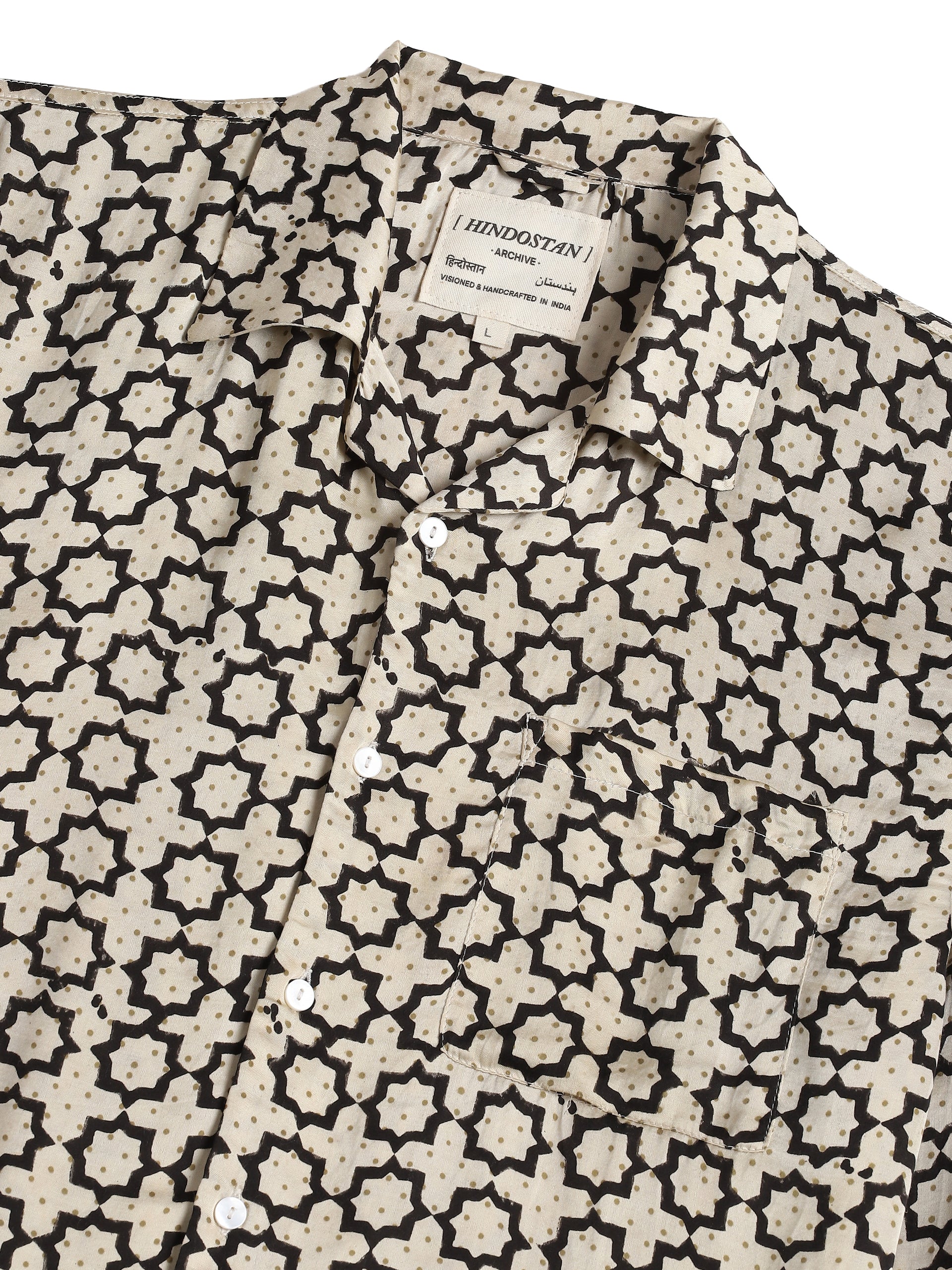 ‘JAALI’ SILK SHIRT