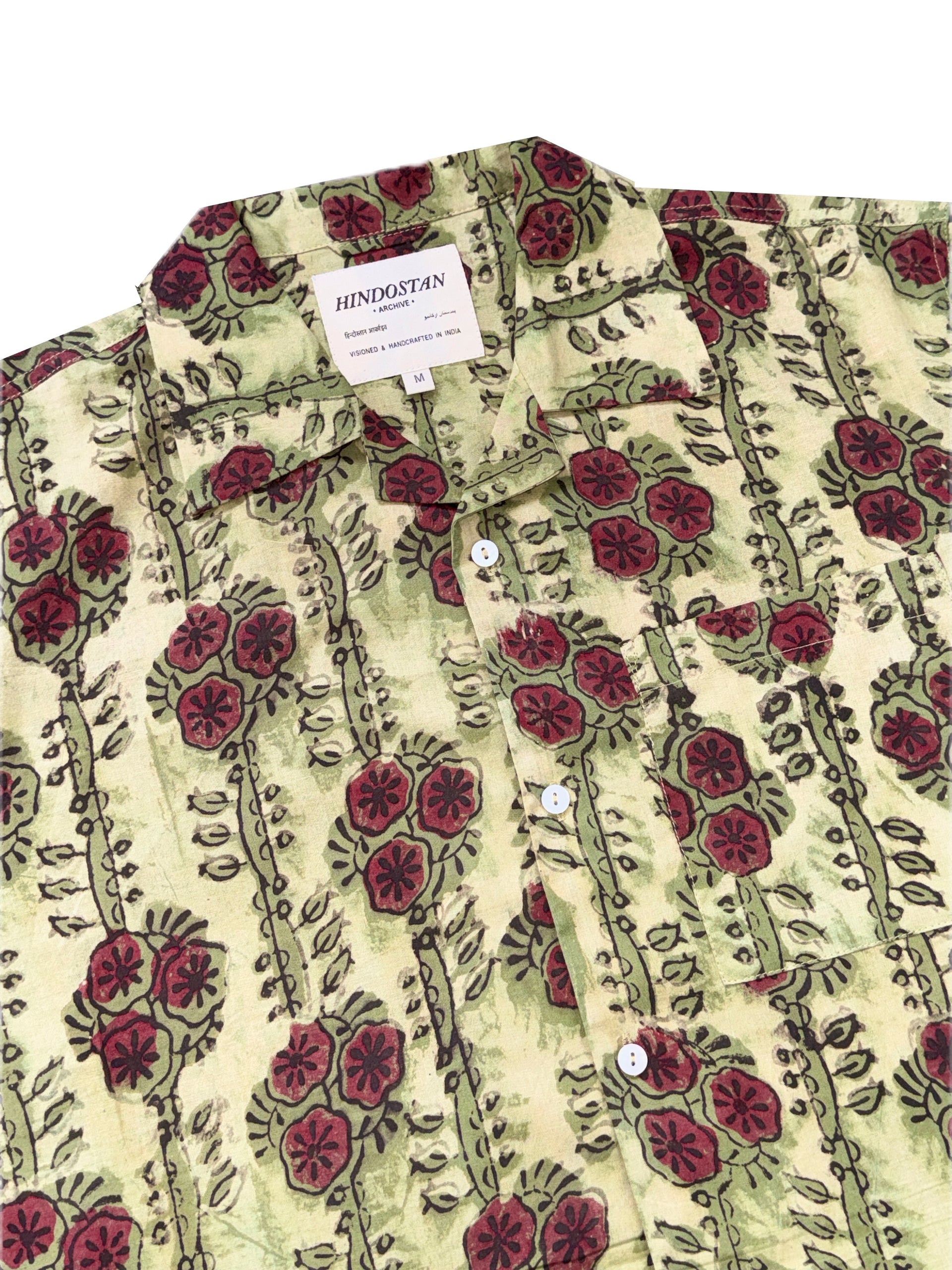 GULBAGH AJRAKH CAMP SHIRT