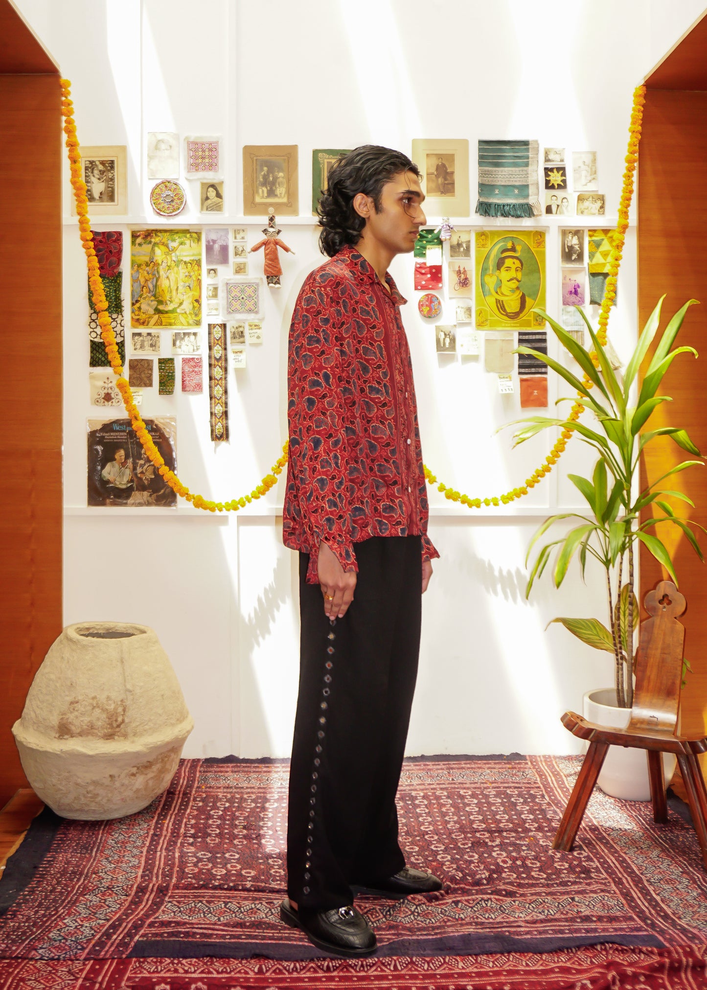 PAISLEY SILK SHIRT