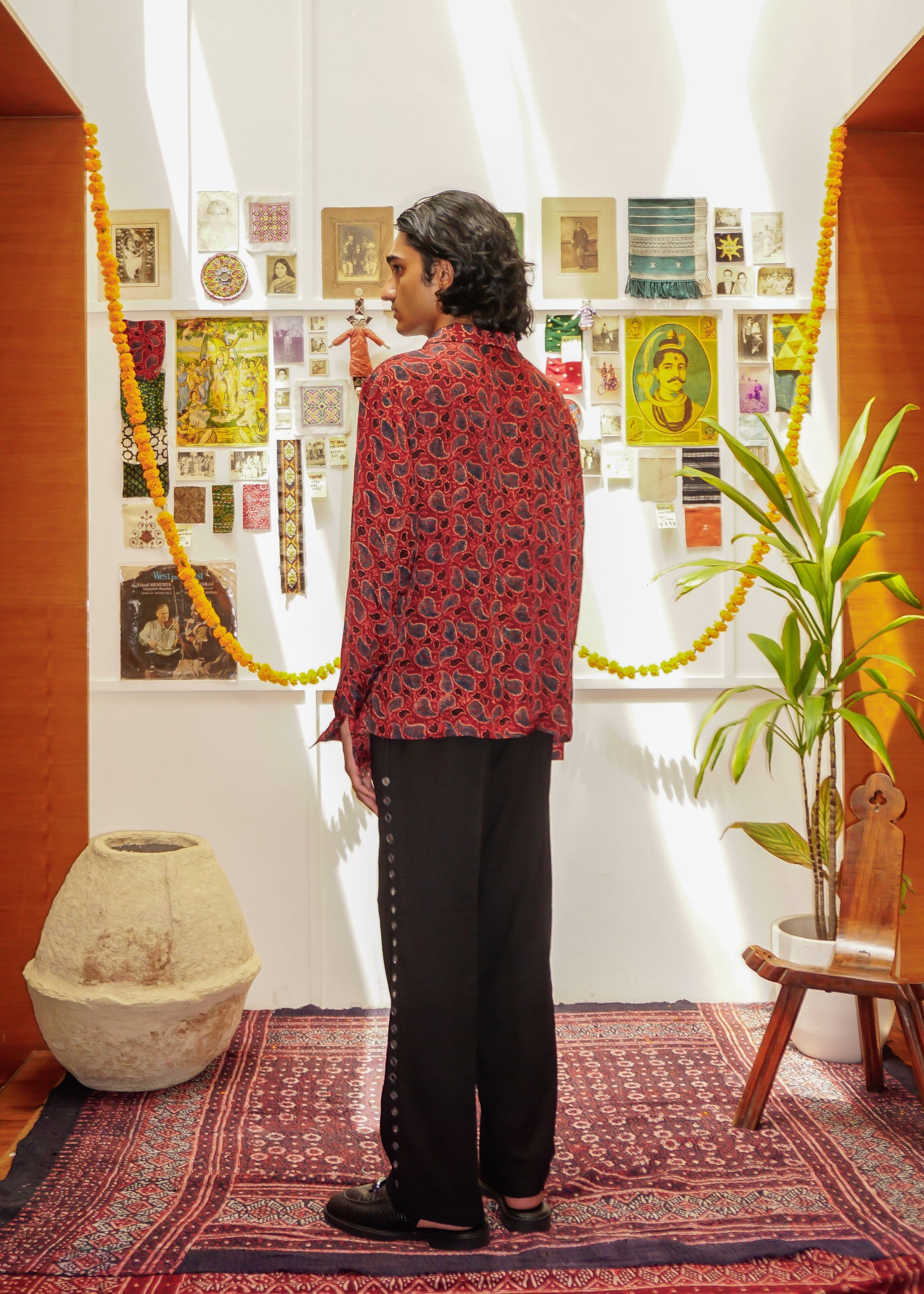 PAISLEY SILK SHIRT