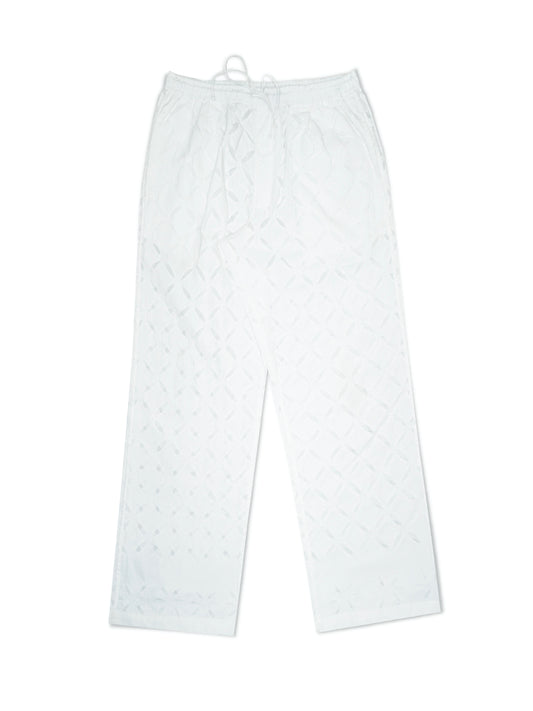 'RILLI' HAND-EMBROIDERED TROUSERS