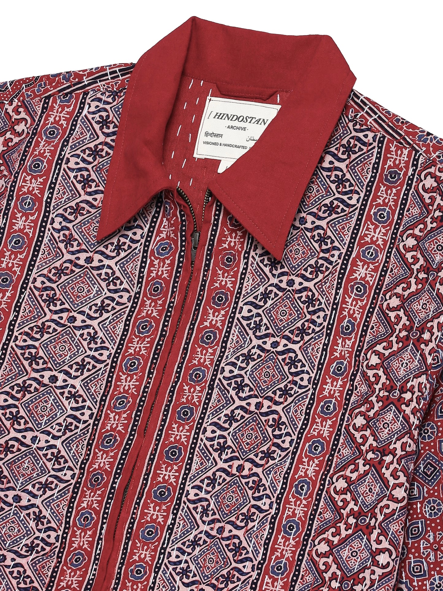 'ANAAR’ AJRAKH KANTHA JACKET