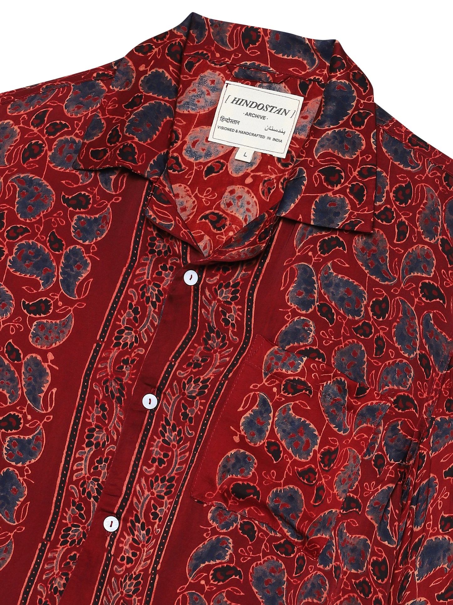 PAISLEY SILK SHIRT