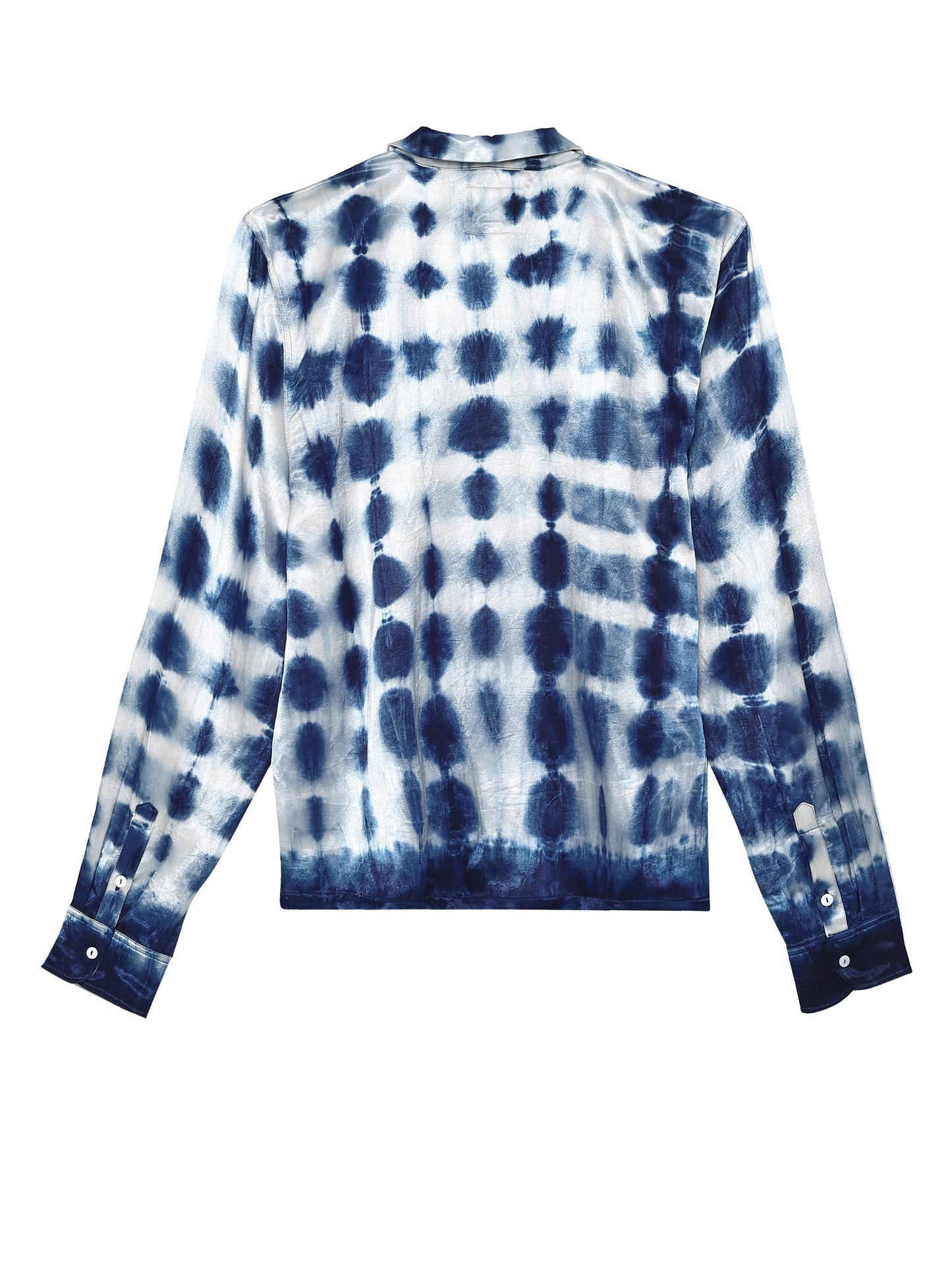 ‘SHIBORI' SILK SHIRT