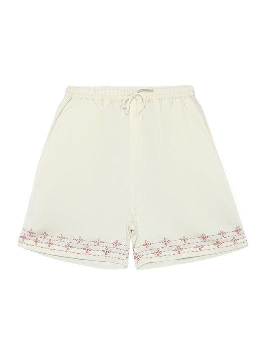 ‘KHAREKH’ LINEN SHORTS