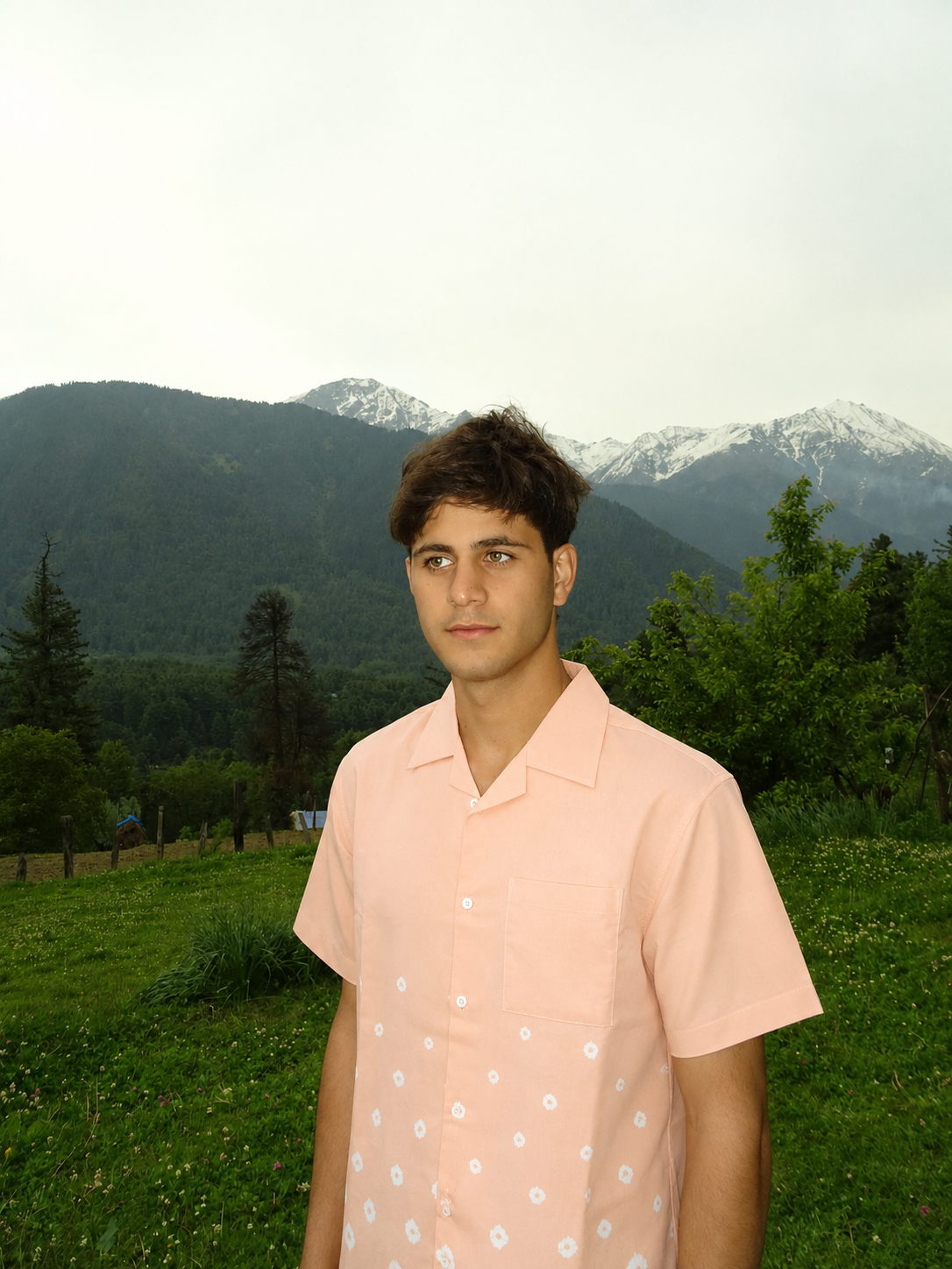 CORAL BANDHANI SHIRT