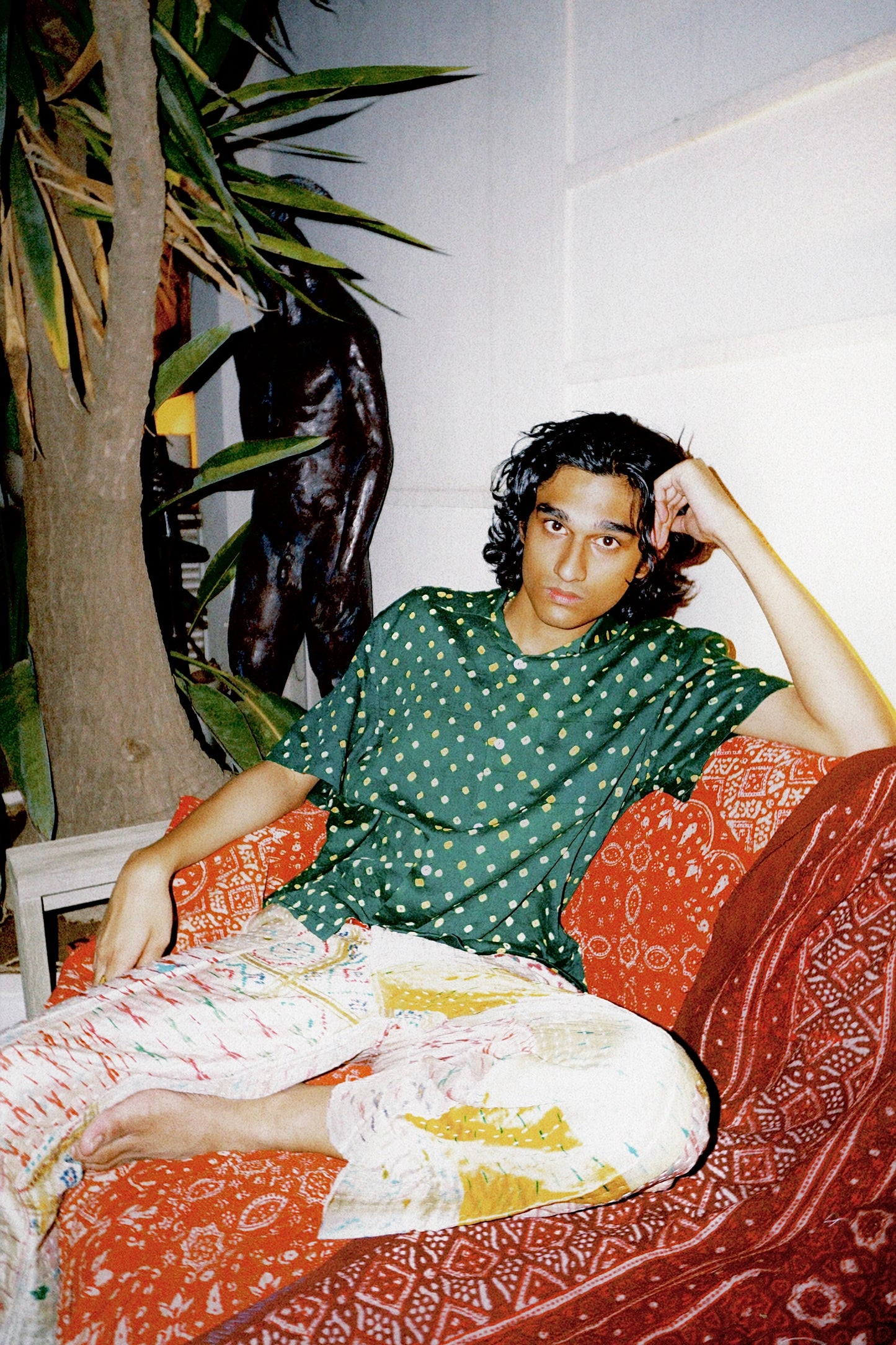 ‘BANDHANI’ GREEN SHIRT