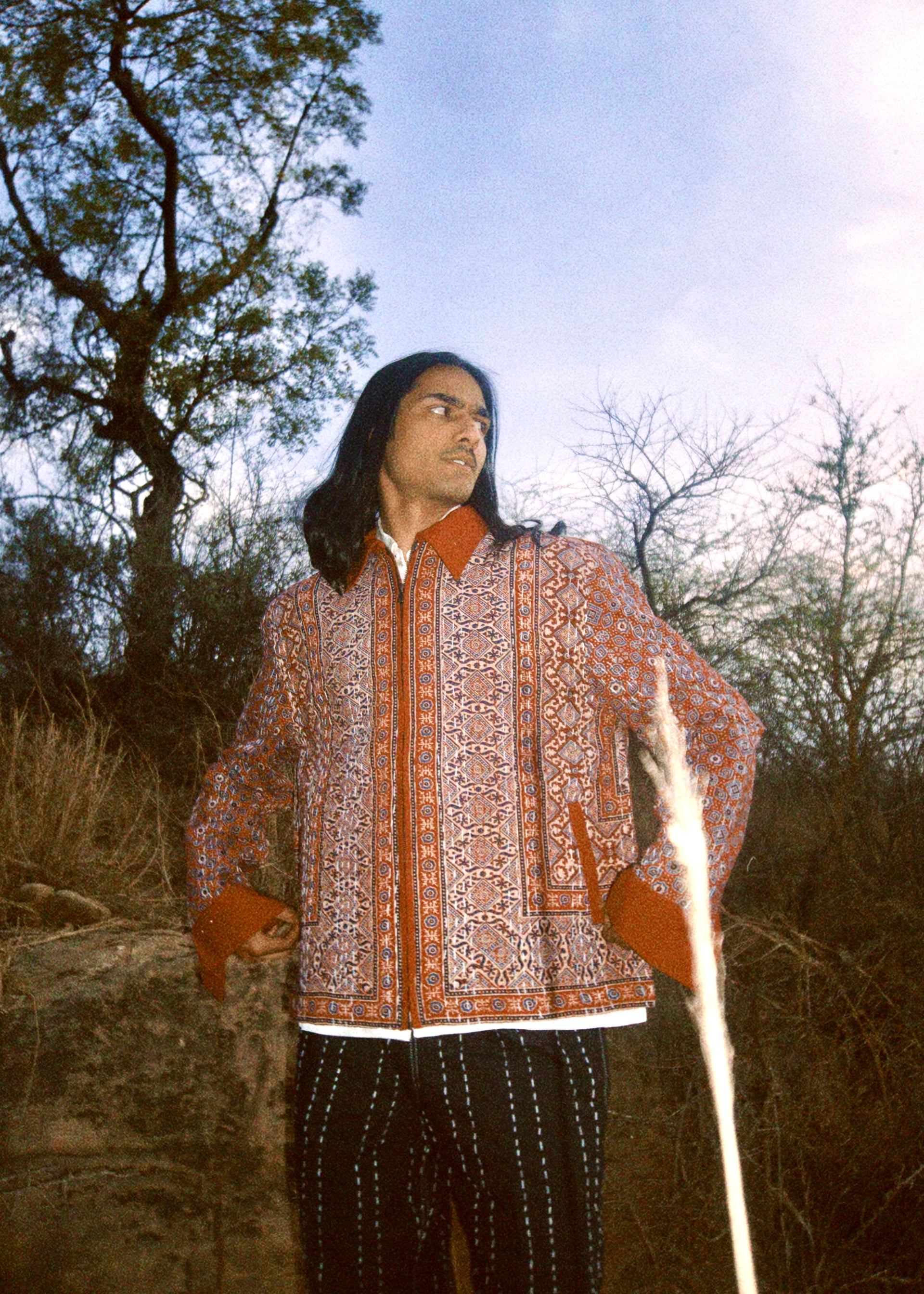 'ANAAR’ AJRAKH KANTHA JACKET