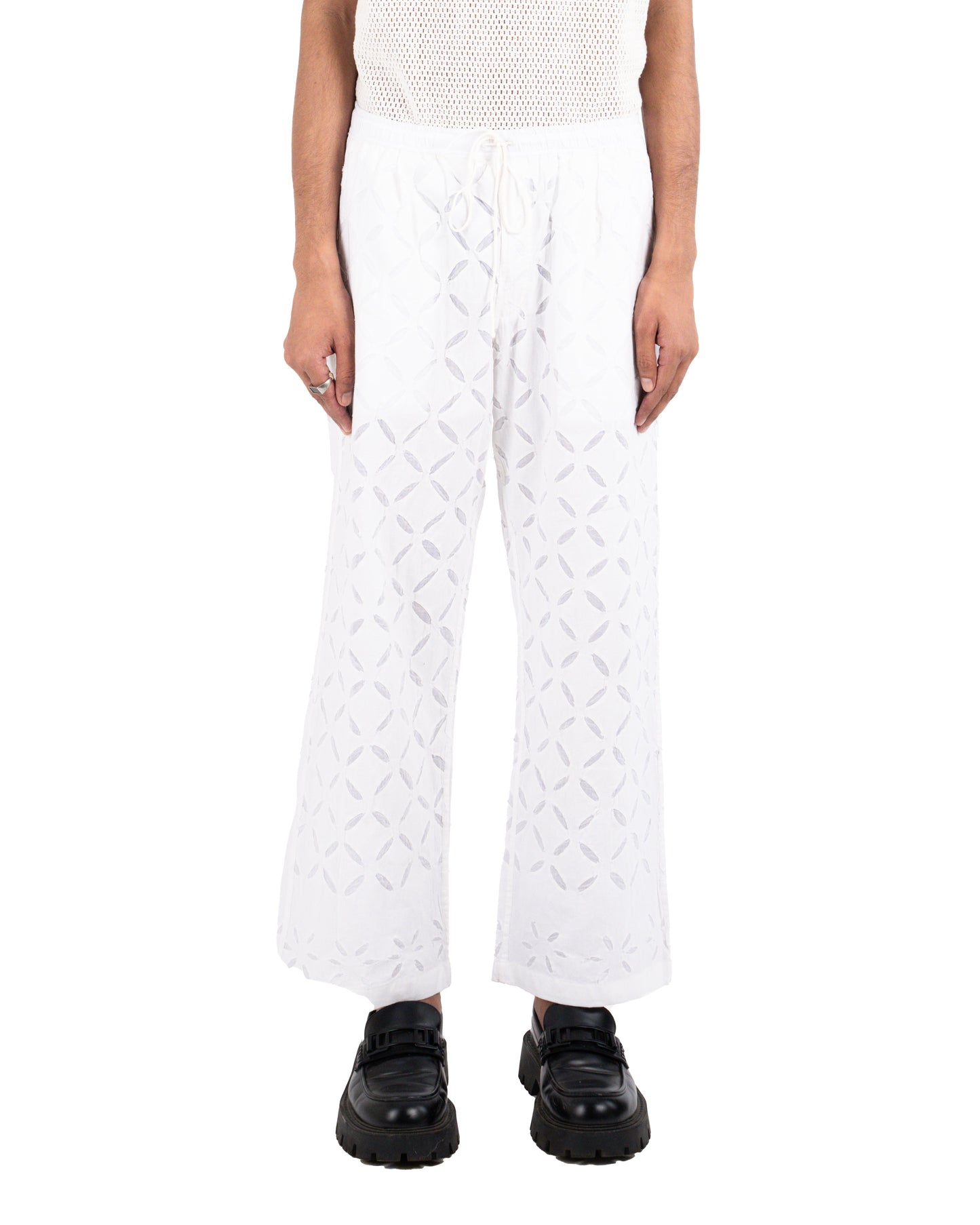 'RILLI' HAND-EMBROIDERED TROUSERS - Hindostan Archive 