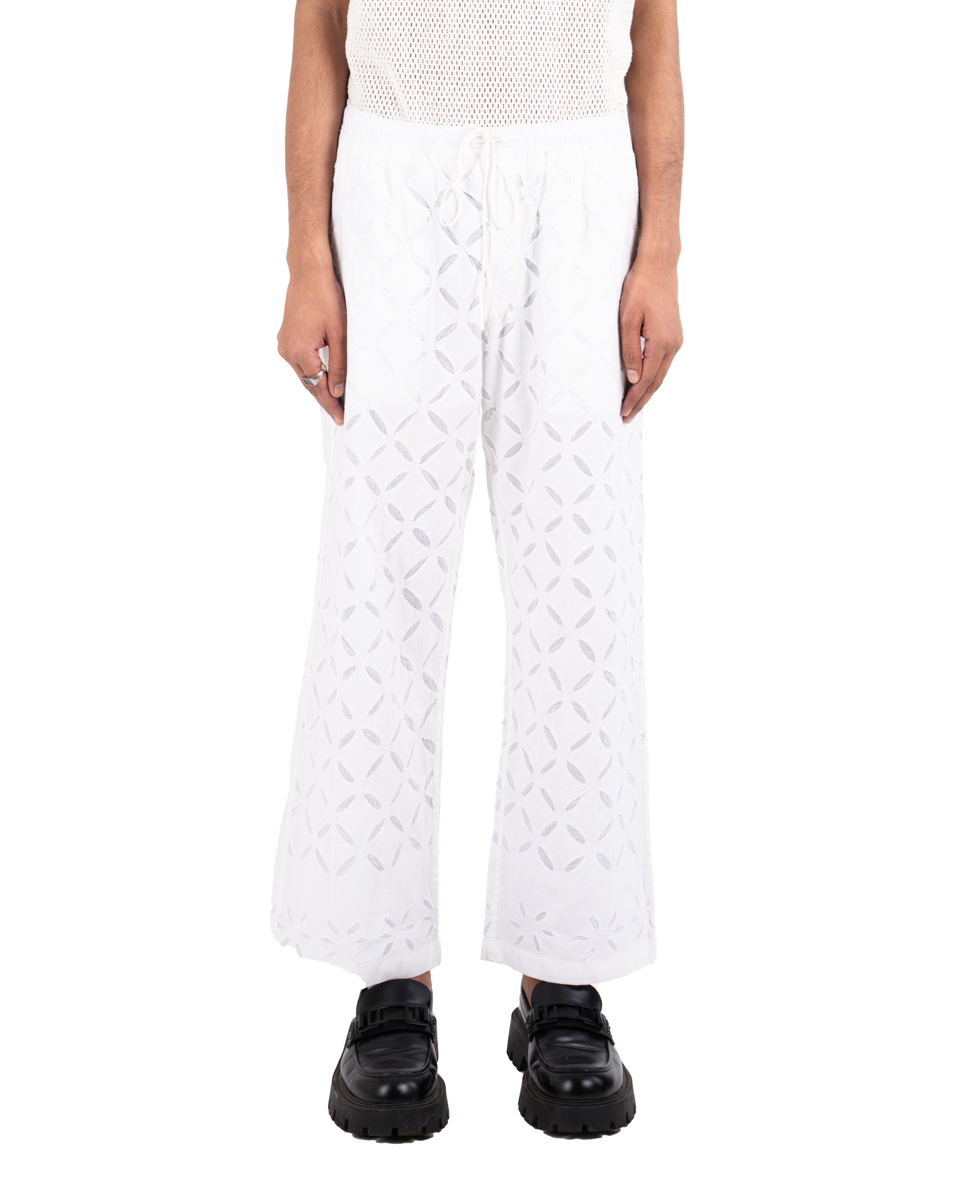 'RILLI' HAND-EMBROIDERED TROUSERS - Hindostan Archive 