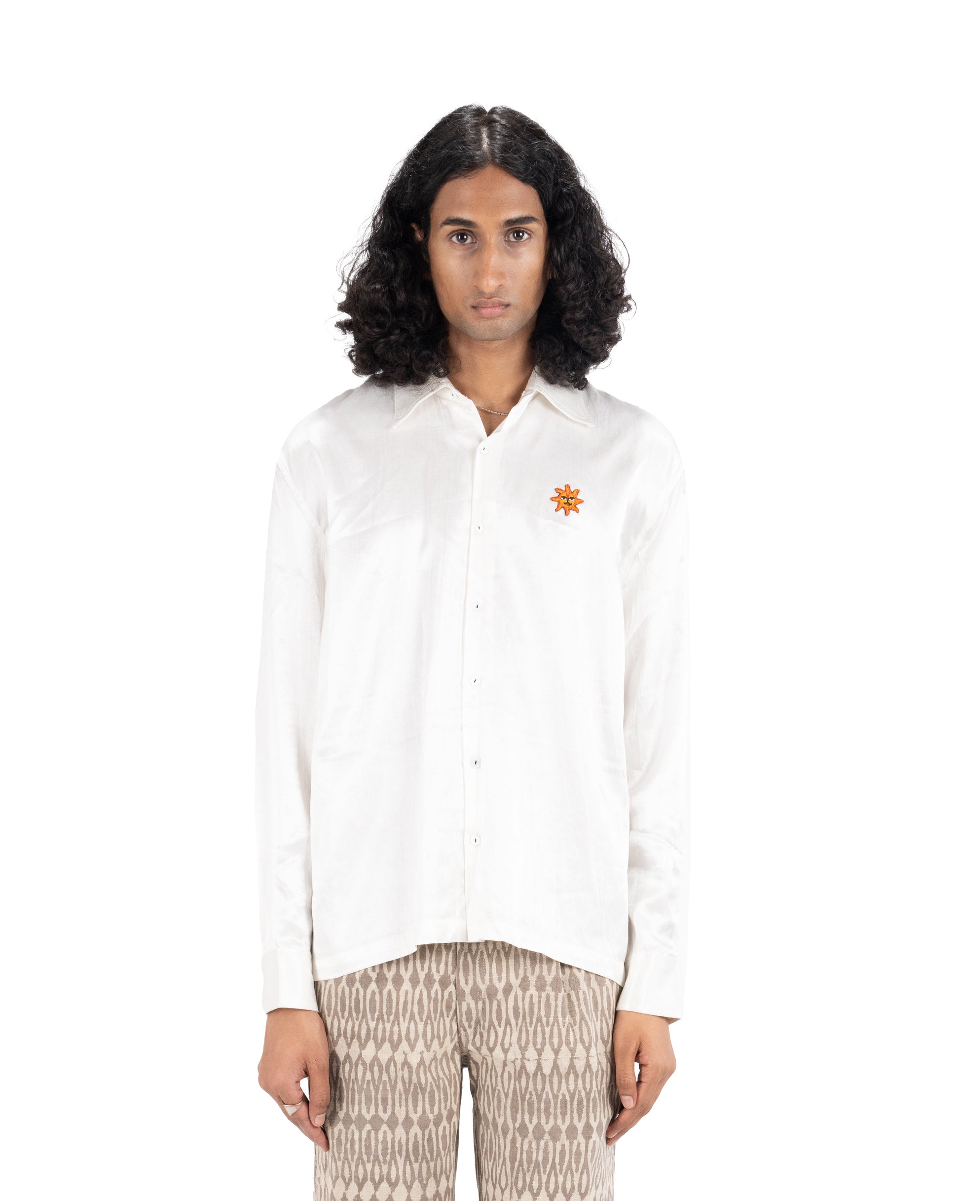 'MASHRU' SILK SHIRT - Hindostan Archive 