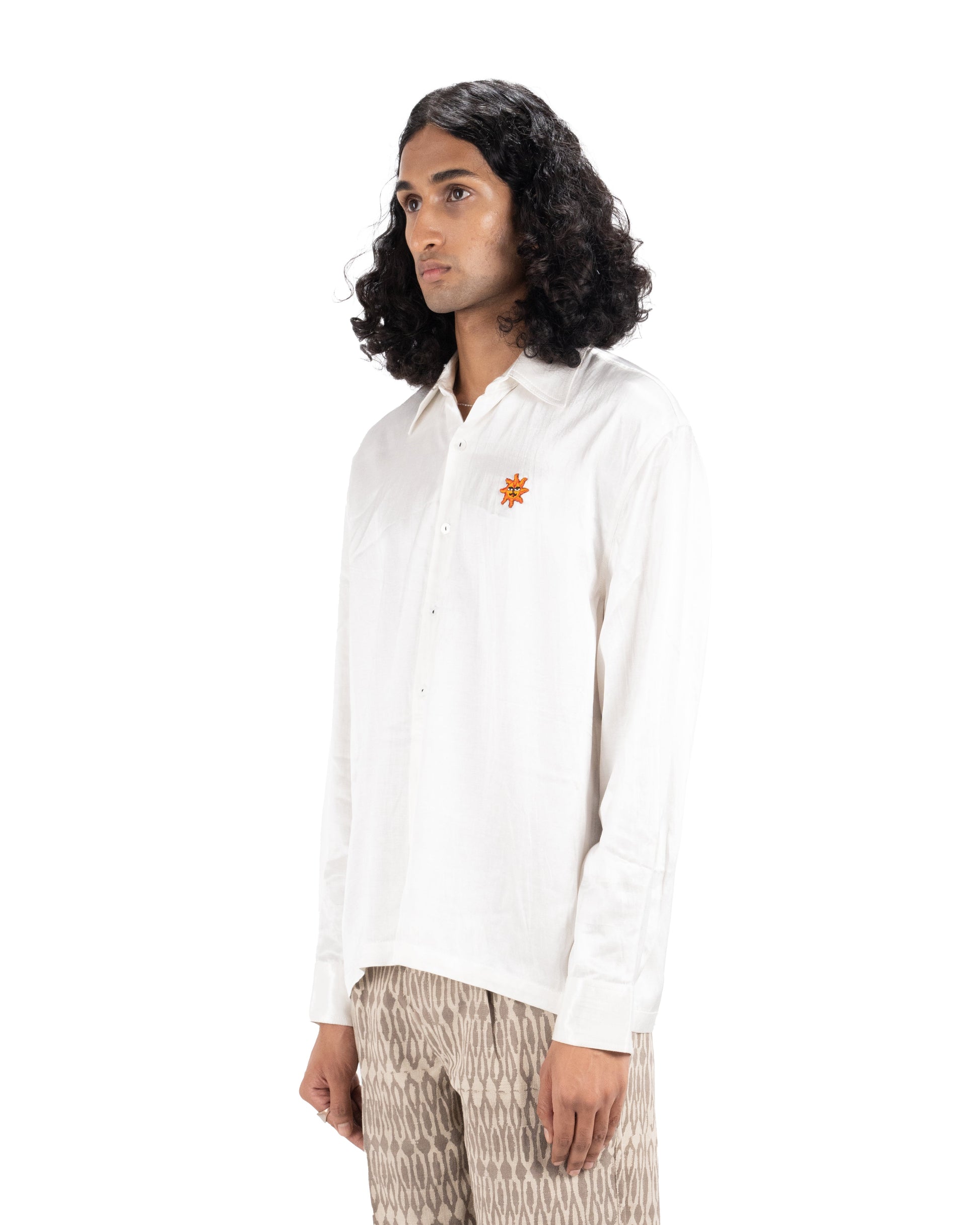 'MASHRU' SILK SHIRT - Hindostan Archive 