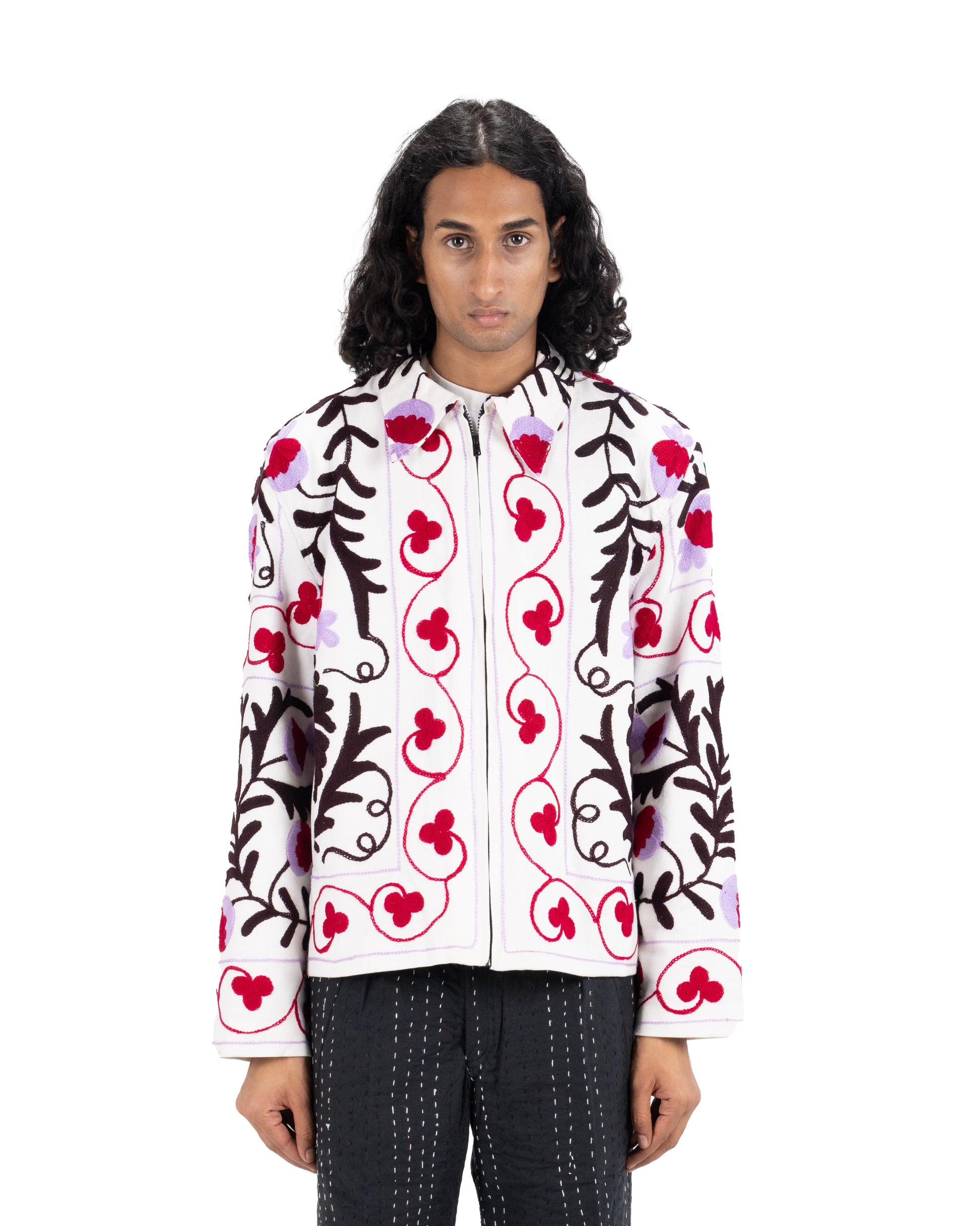 SUZANI COTTON CANVAS JACKET [1.0] - Hindostan Archive 