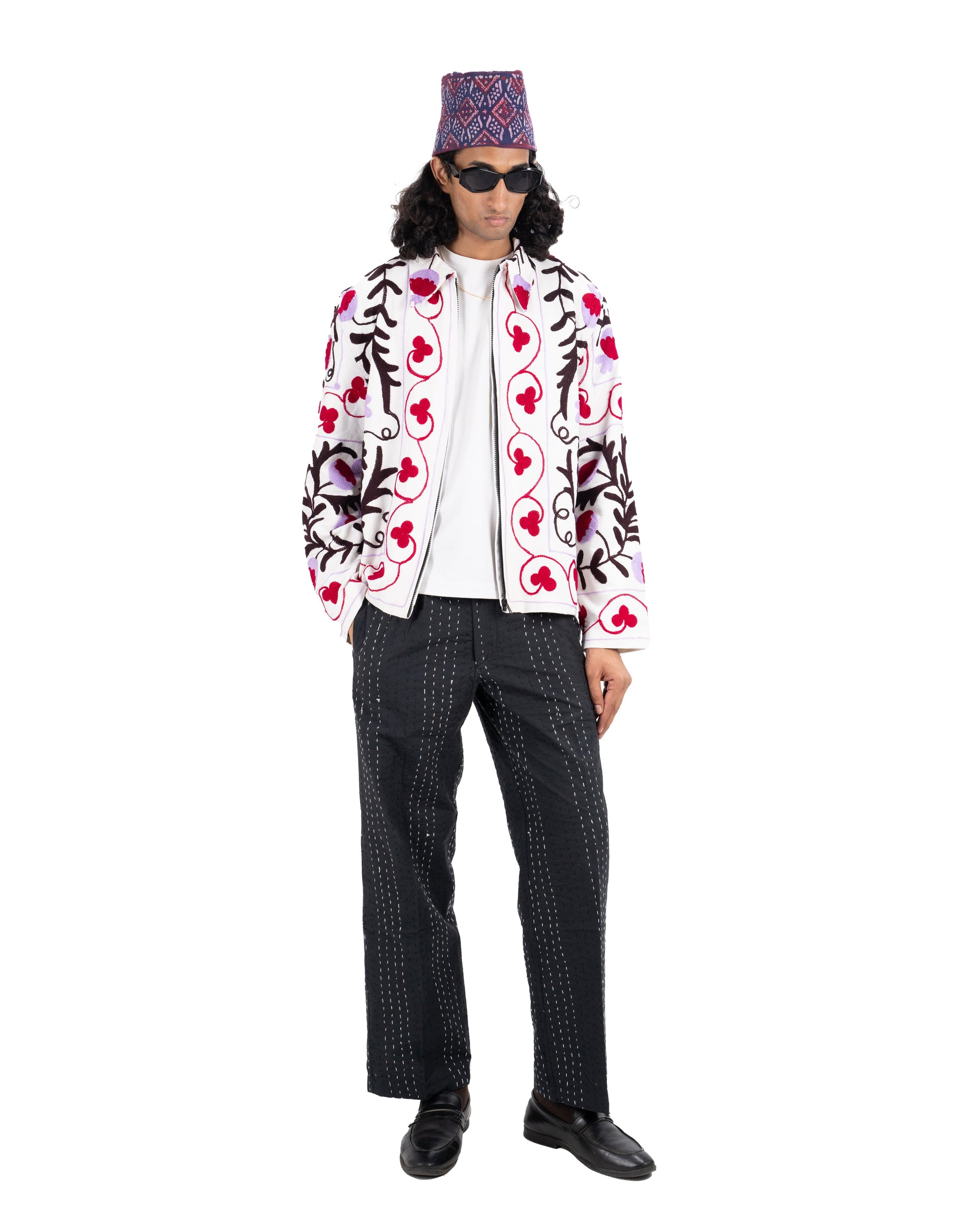 SUZANI COTTON CANVAS JACKET [1.0] - Hindostan Archive 