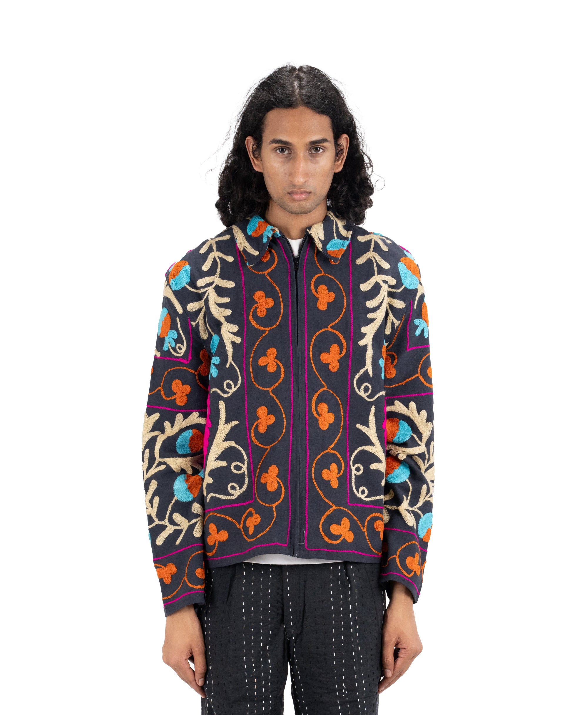 SUZANI COTTON CANVAS JACKET [4.0] - Hindostan Archive 