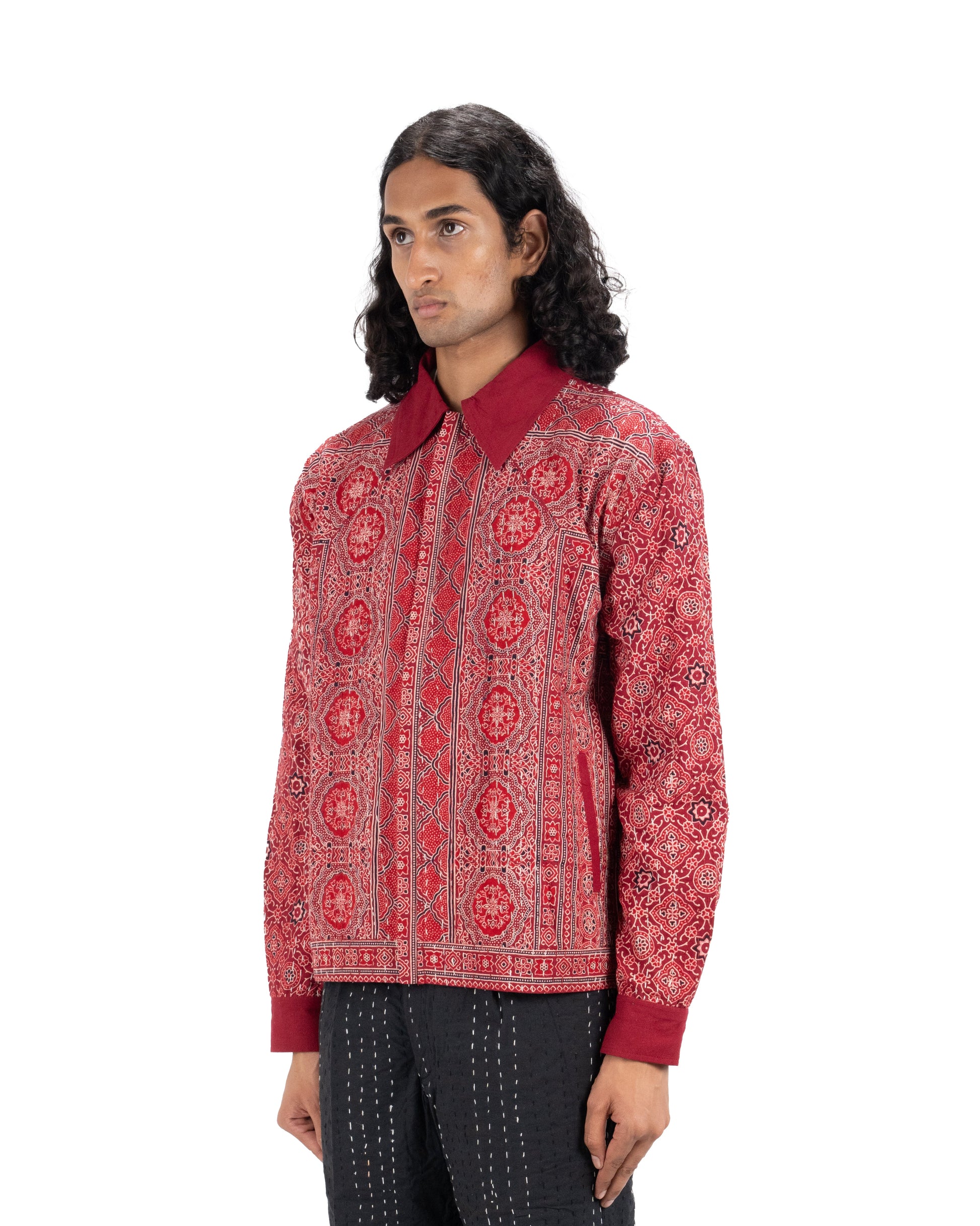 'ANAAR’ AKRAKH KANTHA JACKET - Hindostan Archive 