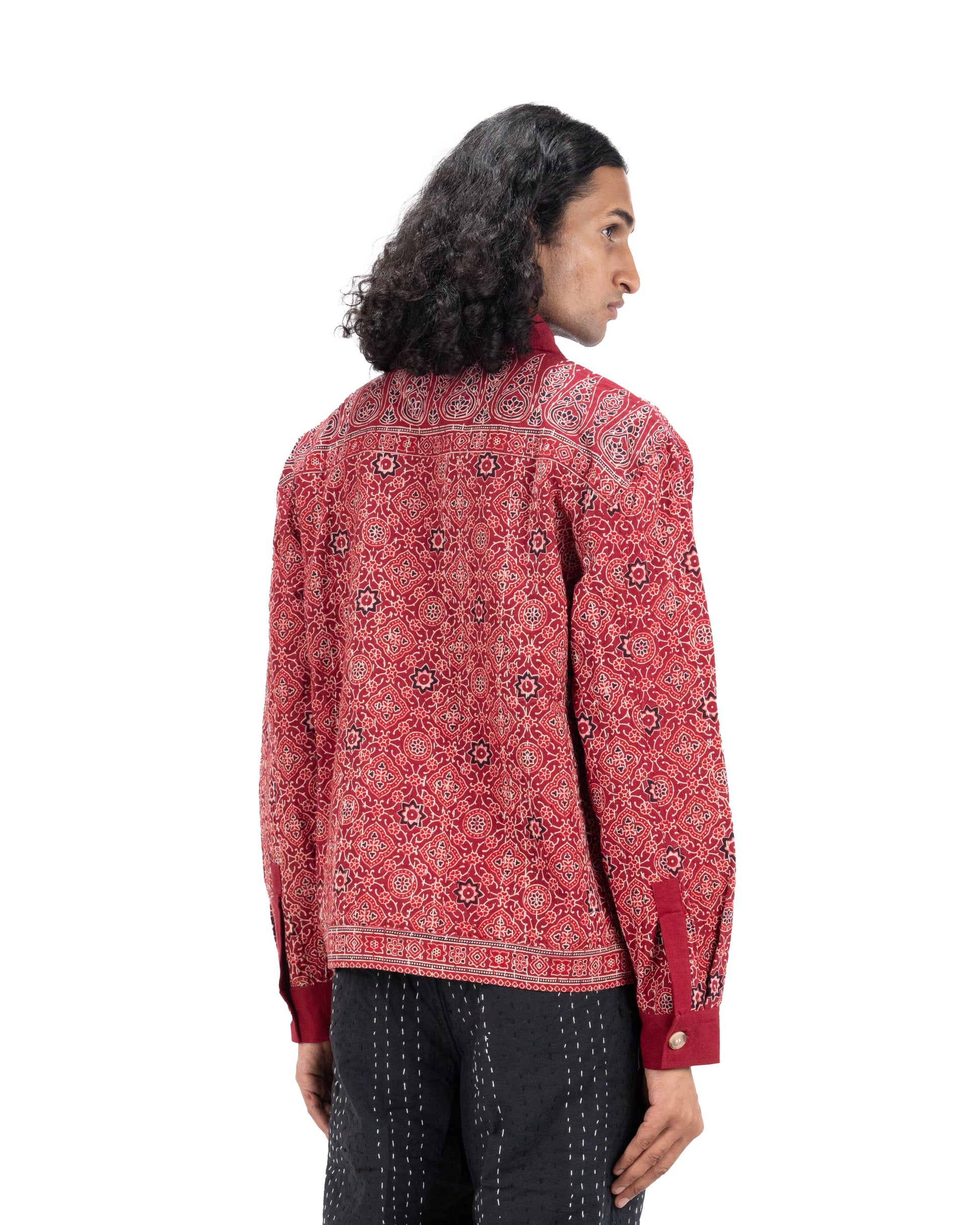 'ANAAR’ AKRAKH KANTHA JACKET - Hindostan Archive 
